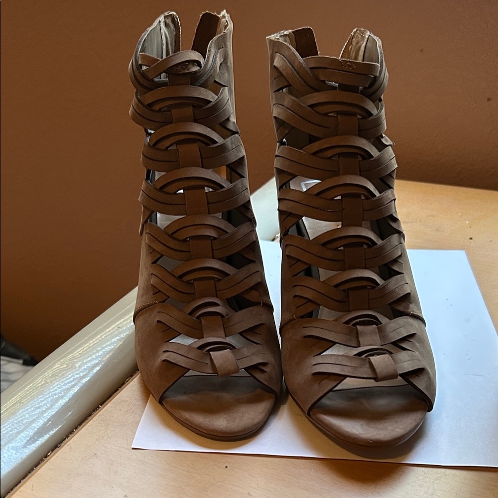 Dolce Vita Brown Gladiator Heels